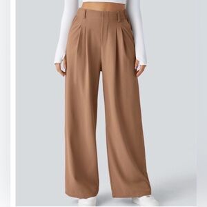 NWT HALARA HIGH RISE WIDE
LEG WAFFLE PANT
